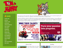 Tablet Screenshot of gamestomjerry.com